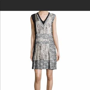 NWT J. Mendel Silk & Lace dress
